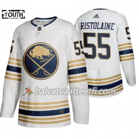 Lasten NHL Buffalo Sabres Pelipaita Rasmus Ristolainen 55 50th Anniversary Adidas 2019-20 Valkoinen Authentic